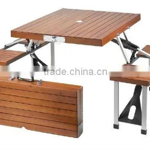 Wooden Portable Picnic Table for Promotion thumbnail-1