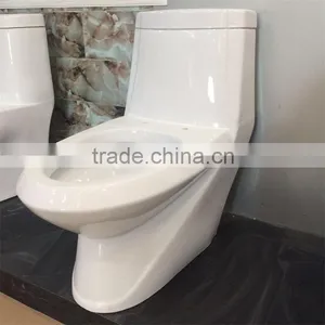 Bathroom WC Toilet Sanitary Ware/ceramic Washdown One Piece Toliet thumbnail-4