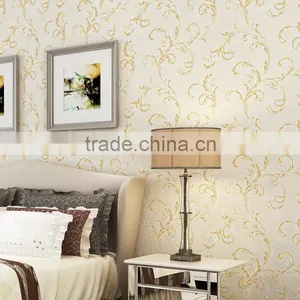 Latest Wallpaper Design European Style Rural Non Woven Wallpaper thumbnail-1