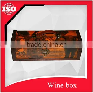 Lacquer Wood Wine Box for Single thumbnail-2