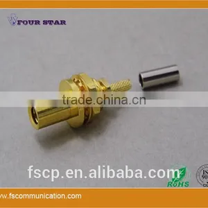 SMB Connector Female Back Bulkhead Crimp for RG316 Cable thumbnail-5