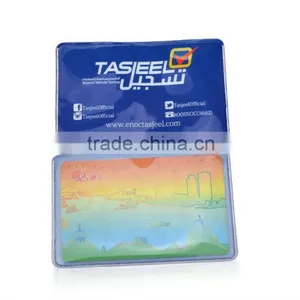 9x6cm Transparant PVC ID Card Holder thumbnail-2