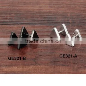 Latest Wholesale 316L Stainless Steel Muslim Jewelry Gold Earring thumbnail-2