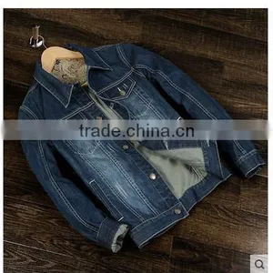 The Spring and Autumn Winter Tide Men's Denim Jacket Denim Jacket Retro Youth s Casual Jacket Thin Clothes thumbnail-2