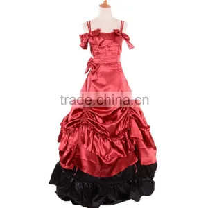 Free Shipping Custom-Made Civil War Dress Victorian Southern Belle Gown Cosplay Costume thumbnail-1