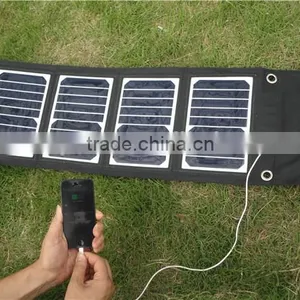 18W Portable Folding Solar Charger Bag For Moble Phone thumbnail-5