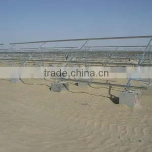 Commercial Solar Ground Energy System Solar Ground Structure Mount Ground Screw Solar thumbnail-1