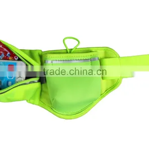 Sports Runner Waist Pack Running Belt With Bottle Holder Money Belt thumbnail-5
