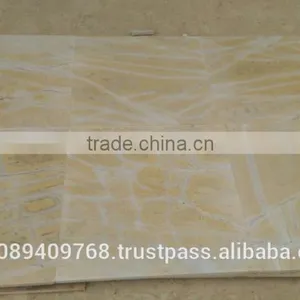 Vietnam Wood Marble Tile Yellow thumbnail-1