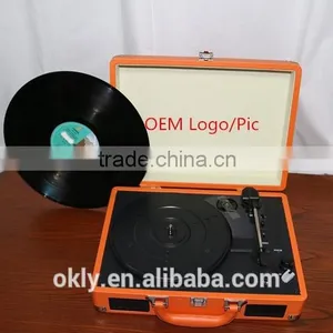 Retro Old USB Turntable Gramophone With USB Direct Recording Function thumbnail-1