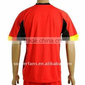 Black & Gold Colour Football Shirt thumbnail-1