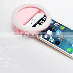 Guangdong Manufacturer Brand LEDs Rechargeable Ring LED Selfie Flash Light thumbnail-4