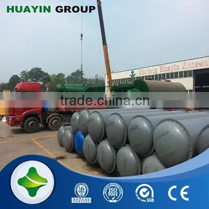 Q345R Boiler Plate Pyrolysis Tire to Oil Machine thumbnail-1