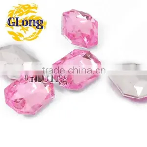 13*18mm Acrylic Point Back Octagon Mix Color Bling Rhinestone&Crystal For Stylish Bags Garment Shoes #GY011-18P(Mix-s) thumbnail-6