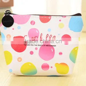 Hot Sale Color Printing PU Leather Coin Purse China Factory thumbnail-1