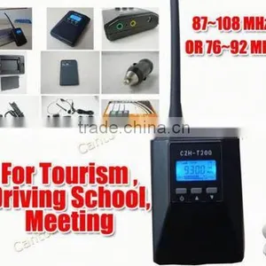 CZH-T200 0.2w Bluetooth fm Transmitter thumbnail-1