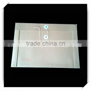 Factory Custom Kraft Envelope With Button and String Closure thumbnail-2