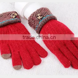 Hot Christmas Gift For Girlfriend Cute Design Touch Screen Gloves For All Smart Devices thumbnail-4