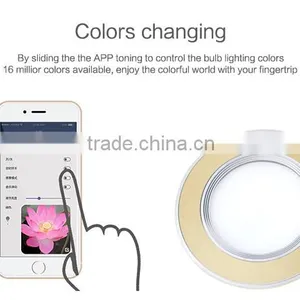 LINGAN Zigbee Control Tunable White LED Remote Control Zigbee Ceiling Downlight thumbnail-3