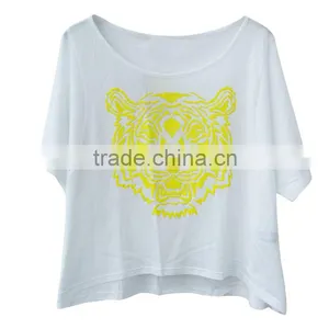 Custom T-shirt for Women Cotton Cheap China Wholesale Clothing thumbnail-1