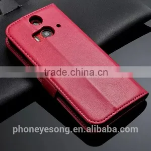 Wholesale Luxury Leather Cell Phone Case With Card Slot For HTC Butterfly 2 thumbnail-4