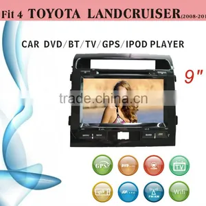 Car Dvd Fit for Toyota Landcruiser 2008 - 2014 With Radio Bluetooth Gps tv thumbnail-1