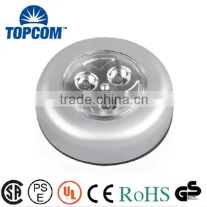 Multifunction 3 Led Push Light Bedroom Touch Lamp TP-733TL-3 Quality Choice thumbnail-1