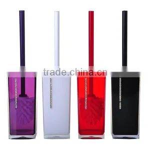 Plastic Toilet Brush Holder With Diamond thumbnail-1
