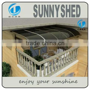 DIY Window Canopy With Aluminum and Polycarbonate for Shelter thumbnail-5