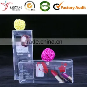 Clear PVC/PP Packaging Box Electrical Transparent PVC Box for Gift Cosmetic Electronics thumbnail-1