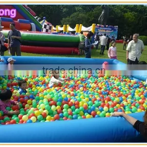 Inflatable Rectangle Pool/ PVC Inflatable Ball Pit Pool for Children/ Inflatable Swimming Pool Singapore thumbnail-2