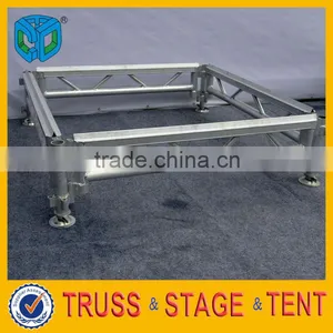 Hot Sale Compact Portable Dance Stage With 18mm Acrylic Surface thumbnail-2