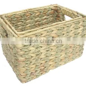 Nice Water Hyacinth Basket thumbnail-3