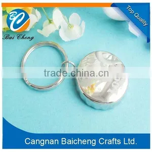 Zinc Alloy Leather Key Holder as Gift for Your Father and Husband on Father's Day Can Custom Design Your Words on it to Show thumbnail-3