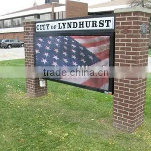 USA---Outdoor Led Display Sign Programmable, LED Programmable Display Signs Board P10 Outdoor Running Text Led Display Sign thumbnail-1