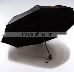 100% UV High Standard Mini Anti SPF 100 3 Folds Manual Logo Printing Umbrellas thumbnail-4