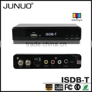 JUNUO China Manufacture 2016 New OEM Quality Mstar Full HD Mpeg4 Chile Isdb-t Digital tv Decoder Set Top Box thumbnail-6