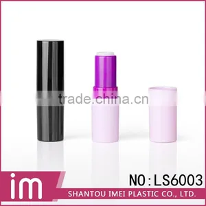 Trendy Round Black Empty Lipstick Container thumbnail-1