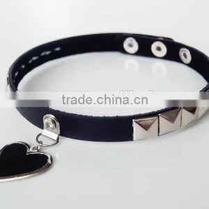 2016 High Quality Heart Short Chocker Necklace For Women thumbnail-3