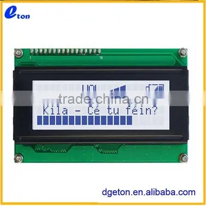 LCD CHARACTER DISPLAY 20X4 RS422/WHITE LED BACKLIGHT thumbnail-1