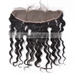 no Moq Cheap Free Part Deep Wave Human Hair Lace Frontal Closure in Stock thumbnail-2