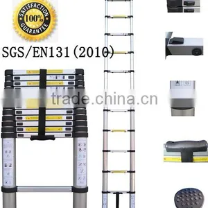 13 Steps Aluminium Telescopic Ladder ZT-A13 thumbnail-1