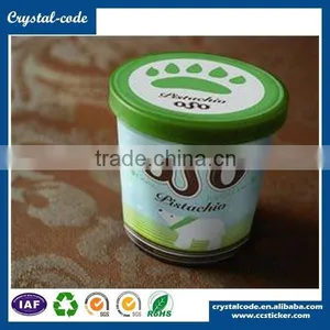 Yogurt Chocolate Food Labels Plastic Container Packaging Food Sticker thumbnail-5