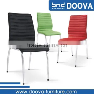 Durable PVC Leather Chair Metal Chair thumbnail-1