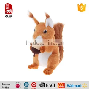 High Quality Forest Widelife Series Plush Stuffed Animal Toy Squirrel thumbnail-4