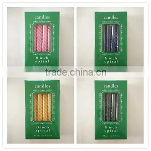 Wholesale Candle Wax/White Household Spiral Candle thumbnail-2