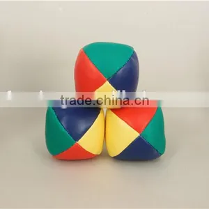 Cheap Mini PVC/PU Customize High Quality Hacky Sack Juggling Ball Promotion Gift for Kids Play Sand Filled Balls thumbnail-2