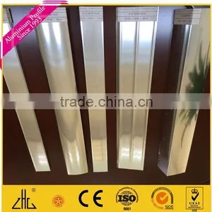 TOP!! Wooden Color Anodizing Polishing Aluminium Extrusion, Polishing Aluminum Extrusion Profile, thumbnail-4