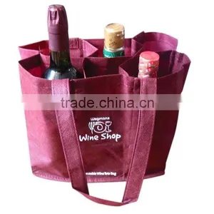 Promotional Nonwoven Wine Bag Wine Travel Bag Wine Bag in Packing Bags thumbnail-1