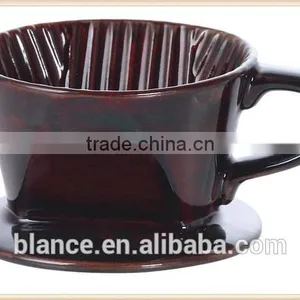 V Shape Ceramic Material Coffee Dripper With Customized Logo thumbnail-4